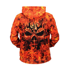 Load image into Gallery viewer, Hoodie 2019 New Style Fire Skull Printed Men&#39;s Sweatshirts &amp; Hoodies Large Size  Coat Autumn And Winter Sweater Fashion